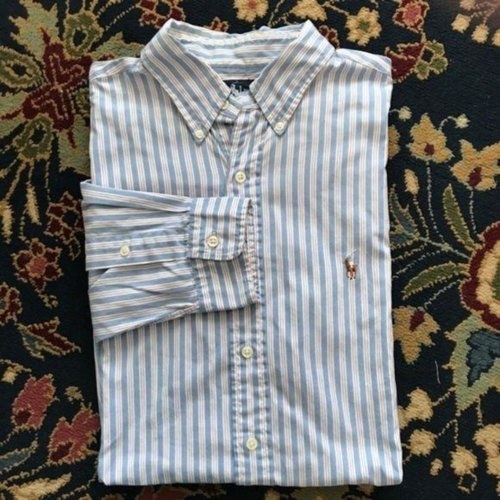 Polo Button Down Striped Men’s Yarmouth Fit
